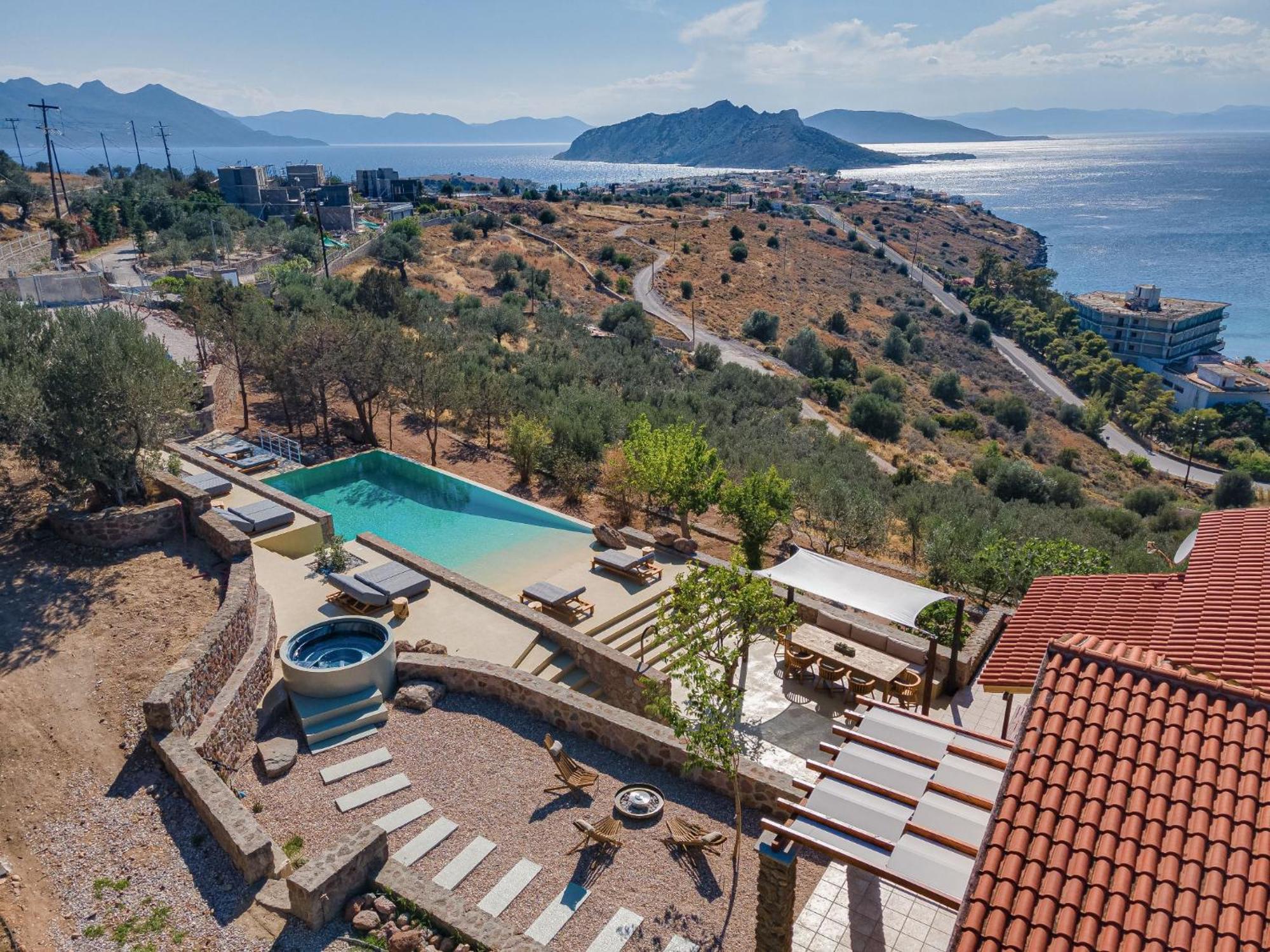 Aelia & Melitta Villas Perdika  Phòng bức ảnh
