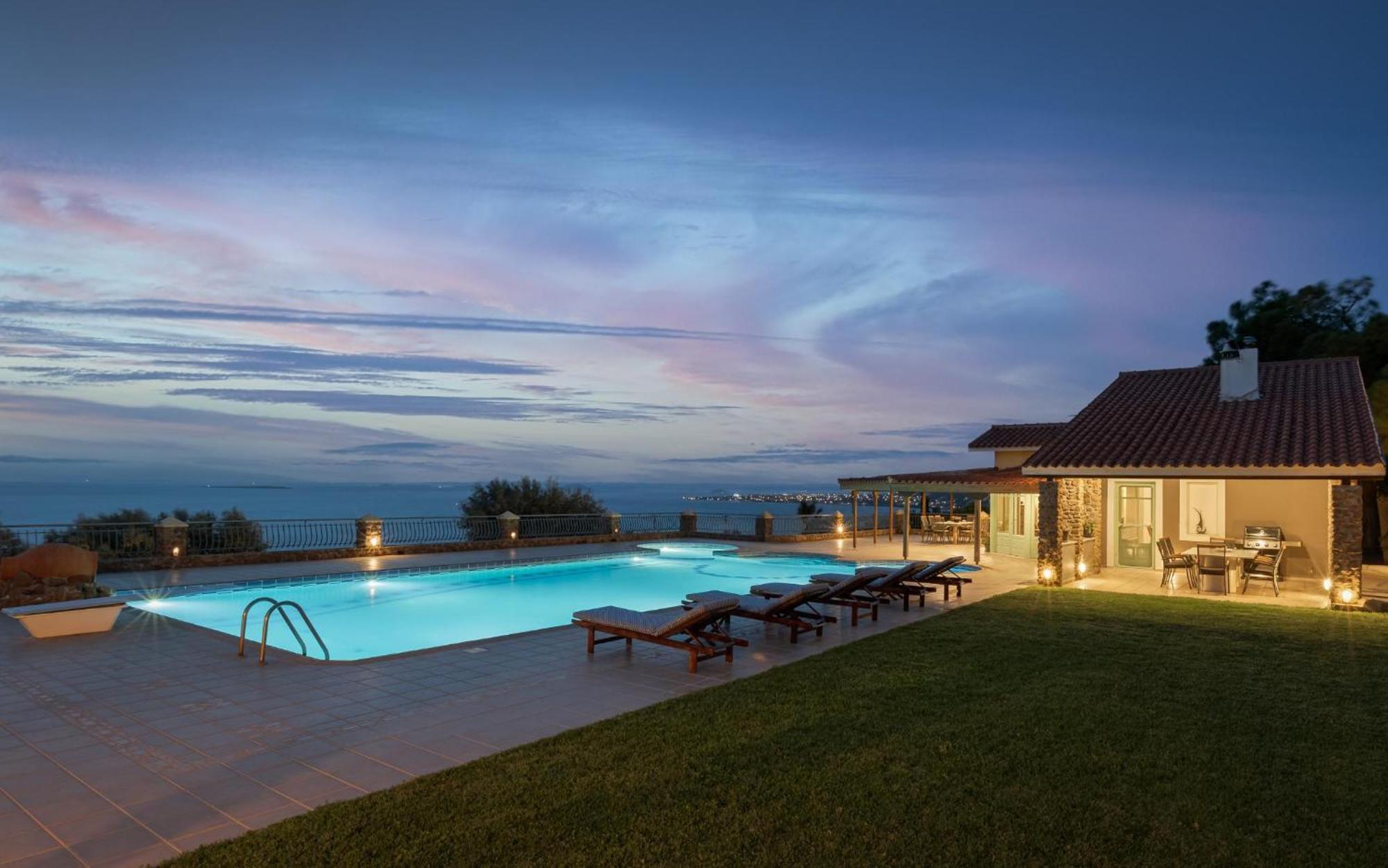 Aelia & Melitta Villas Perdika  Ngoại thất bức ảnh
